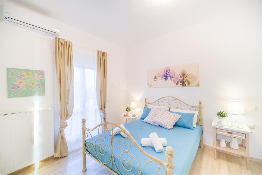 Karia Holiday Home Lefkimmi  Bagian luar foto